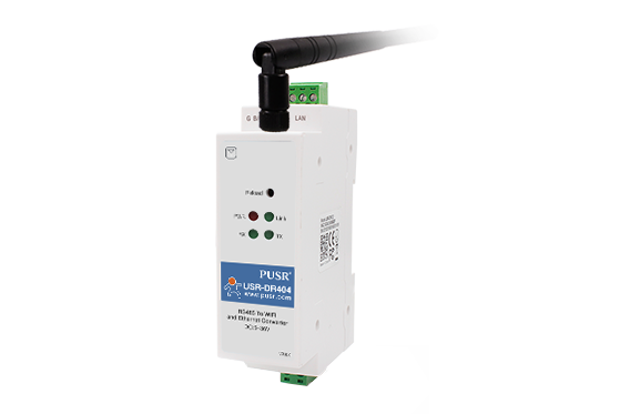 USR-DR404 - Conversor RS485 a WiFi / Ethernet riel DIN