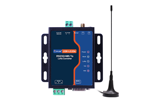 USR-LG206-H - Conversor RS232/RS485 a LoRa