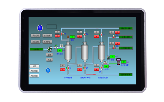 USR-SH800-EW - Panel PC industrial táctil 10.1" (Ethernet + WiFi)